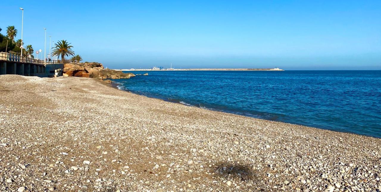 Apartamento Con Piscina A 350 Metros De La Playa Vinaros Bagian luar foto